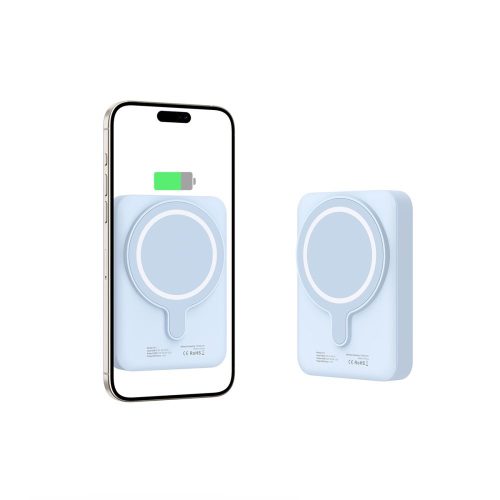 Tech-Protect Lifemag MagSafe PB11 mágneses Power Bank 10.000mAh külső akkumulátor - blue