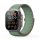 DUX DUCIS YC nylon Apple Watch szíj 42/ 44/ 45/ 46 /49 mm  - zöld
