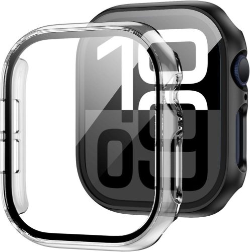 Apple Watch 10 (46mm) Tech-Protect Defense360 tok és üvegfólia - átlátszó