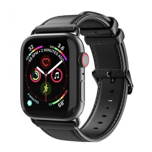 Dux Ducis Ya szíj Apple Watch 42/ 44/ 45/ 46 /49 mm - fekete