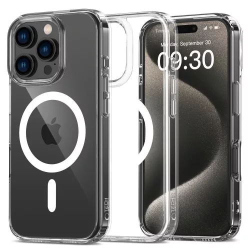 Tech-Protect Flexair Hybrid Magsafe iPhone 16 Plus tok - átlátszó