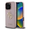 Apple iPhone 16 Pro Max tok, Guess PU Grained 4G Metal Logo - pink