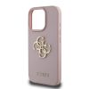 Apple iPhone 16 Pro Max tok, Guess PU Grained 4G Metal Logo - pink