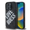 Guess PU Leather 4G Big Love Logo MagSafe tok iPhone 16 Pro - fekete