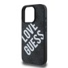 Guess PU Leather 4G Big Love Logo MagSafe tok iPhone 16 Pro - fekete