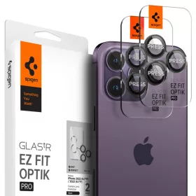   Spigen Optik.tr. "Ez Fit"  iPhone 14 Pro  / 14 Pro Max  kamera lencsevédő - 2db