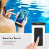 SPIGEN A601 Univerzális Vízálló (6,9") Tok - 2 db, Áttetsző