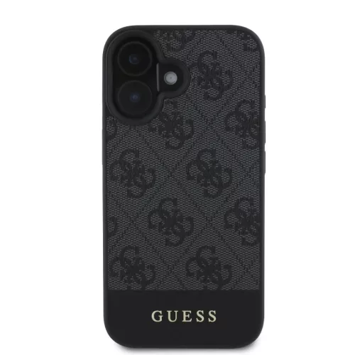Guess PU 4G Stripe iPhone 16 Pro tok - szürke