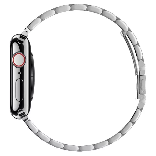 Spigen Modern Fit Apple Watch óraszíj 42/ 44/ 45/ 46 /49 mm - ezüst