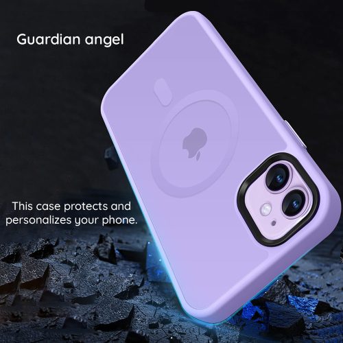 Techsuit - HaloFrost MagSafe sorozat - iPhone 14 Pro Max - fekete