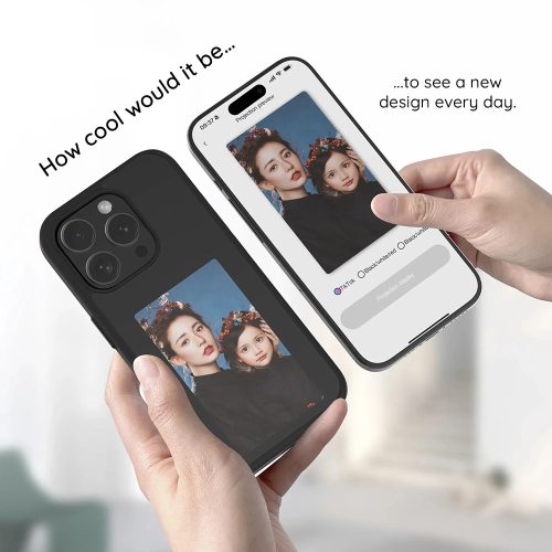 Techsuit - SmartScreen NFC - iPhone 15 Pro Max - fekete