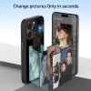 Techsuit - SmartScreen NFC - iPhone 15 Pro Max - fekete