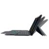 Techsuit - KeyTab Pro (RGB vezeték nélküli billentyűzettel/Stylus tolltartóval) - iPad Pro 11 (2024) - fekete