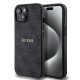 Guess tok Fekete IPhone 15 készülékhez GUHMP15SG4GFRK