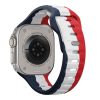 Nomad Sport Szilikon szíj,  M/L, summer games 2024 -  42/44/45/49mm - piros/fehér/kék