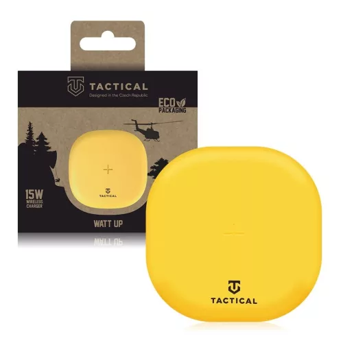Tactical WattUp vezeték nélküli töltő 15W- sárga 
