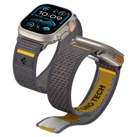 Apple Watch 4/5/6/7/8/SE/Ultra (42/44/45/49mm) Tech-Protect Iconband Line szíj- zöld