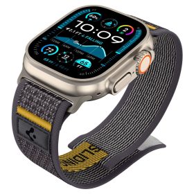 Apple Watch 4/5/6/7/8/SE/Ultra (42/44/45/49mm) Tech-Protect Iconband Line szíj- zöld