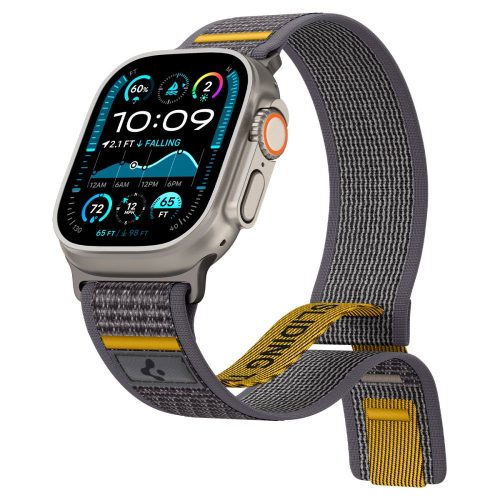 Apple Watch 4/5/6/7/8/SE/Ultra (42/44/45/49mm) Tech-Protect Iconband Line szíj- zöld