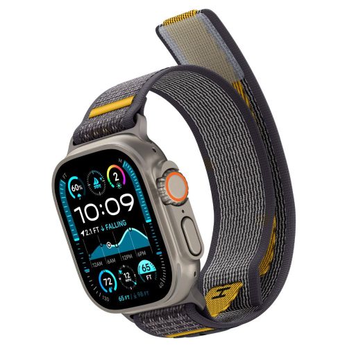 Apple Watch 4/5/6/7/8/SE/Ultra (42/44/45/49mm) Tech-Protect Iconband Line szíj- zöld