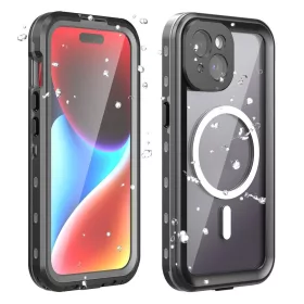 Shellbox DOT vízálló MagSafe tok iPhone 15 - fekete