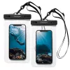 Spigen Aqua Shield A601 univerzális vízálló tok (2 db) - átlátszó