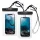 Spigen Aqua Shield A601 univerzális vízálló tok (2 db) - átlátszó