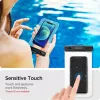 Spigen Aqua Shield A601 univerzális vízálló tok (2 db) - átlátszó