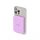 Tech-Protect Lifemag MagSafe PB11 mágneses Power Bank 10.000mAh külső akkumulátor - lila