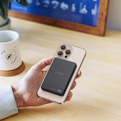 Tech-Protect Pb33 Lifemag MagSafe Power Bank 5000Mah - Black