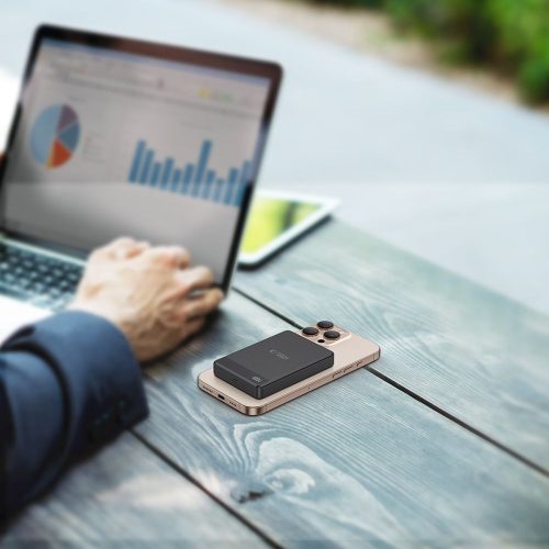 Tech-Protect Pb33 Lifemag MagSafe Power Bank 5000Mah - Black