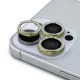 Guess Fixed Glliter védő lencse iPhone 16/16 Plus készülékhez - arany