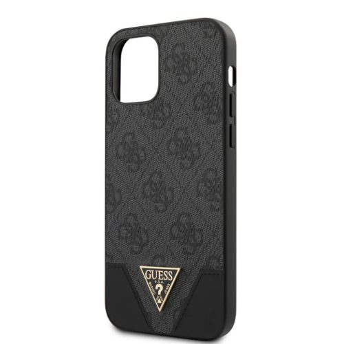iPhone 12 Pro Max Guess 4G Triangle - szürke