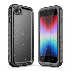   Tech-Protect Shellbox vízálló és ütésálló tok fekete IPhone 7 / 8 / SE 2020 / SE 2022