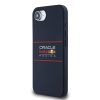 Apple iPhone 16e Red Bull Szilikon Vízszintes Logó MagSafe tok - sötétkék