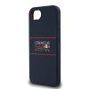 Apple iPhone 16e Red Bull Szilikon Vízszintes Logó MagSafe tok - sötétkék