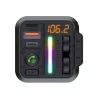 BLUE STAR transmitter FM QC3.0 PD 20W AutoBeat MT04B - fekete