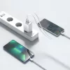 Tech-Protect C65W hálózati töltő 2x USB-C PD 65W / USB-A QC 3.0 - fehér
