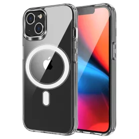   iPhone 15 Pro Max tok,  Mag Cover (MID) Magsafe kompatibilis - átlátszó