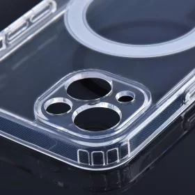   iPhone 15 Pro Max tok,  Mag Cover (MID) Magsafe kompatibilis - átlátszó