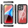 Shellbox DOT vízálló MagSafe tok iPhone 15 Pro Max - fekete