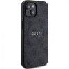 Guess 4G Colored Ring tok MagSafe funkcióval iPhone 15 Pro Max készülékhez - fekete