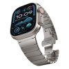 Apple Watch szíj 42/ 44/ 45/ 46 /49 mm Tech-Protect Linkband - Titanium