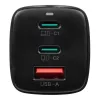 Tactical FlashBang GaN hálózati töltő adapter 65W  - fekete