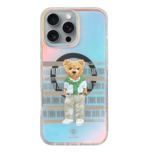 Zuck Bear California Cool iPhone 15 Pro MagSafe kompatibilis kemény hátlap tok - leisure wear