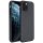 Apple iPhone 13 Pro, Szilikon tok, Wooze Liquid Silica Gel, fekete