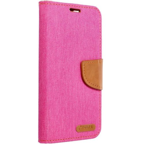 Apple iPhone 13 Pro, Oldalra nyíló tok, stand, Canvas Book, rózsaszín