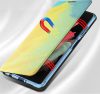 Apple iPhone 13 Pro Max, Oldalra nyíló tok, stand, festék minta, Wooze Flashy Colors, színes/rózsaszín