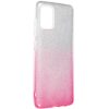 Apple iPhone 14 Pro Max, Szilikon tok, csillogó, Forcell Shining, vörösarany/ezüst