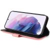 Apple iPhone 15, Oldalra nyíló tok, stand, kártyatartóval, kézpánttal, Wooze Colour Wallet, rózsaszín